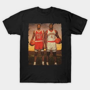 Stacey Augmon and Larry Johnson '1991' T-Shirt